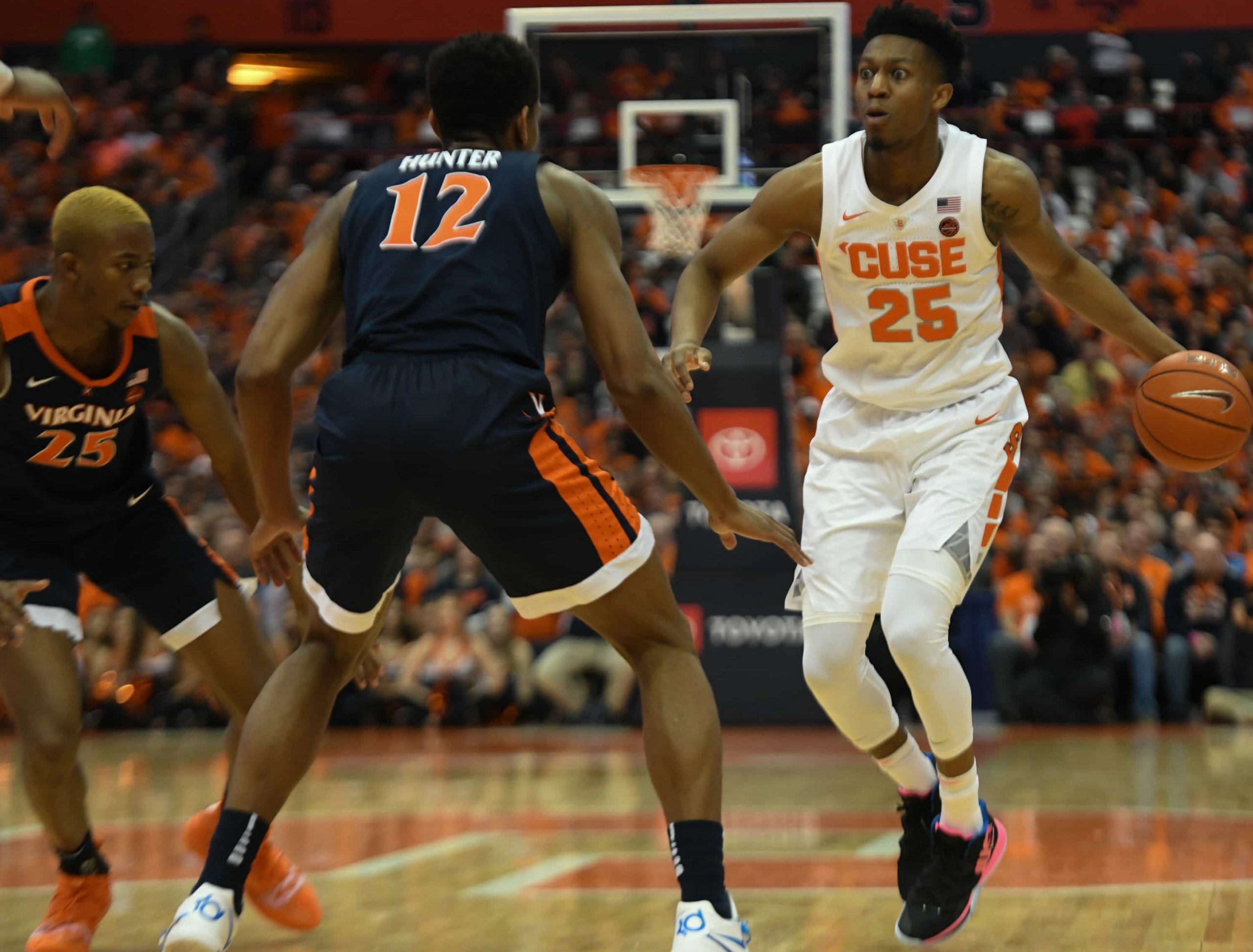 Tyus Battle of Syracuse Men's Basketball vs. Virginia
