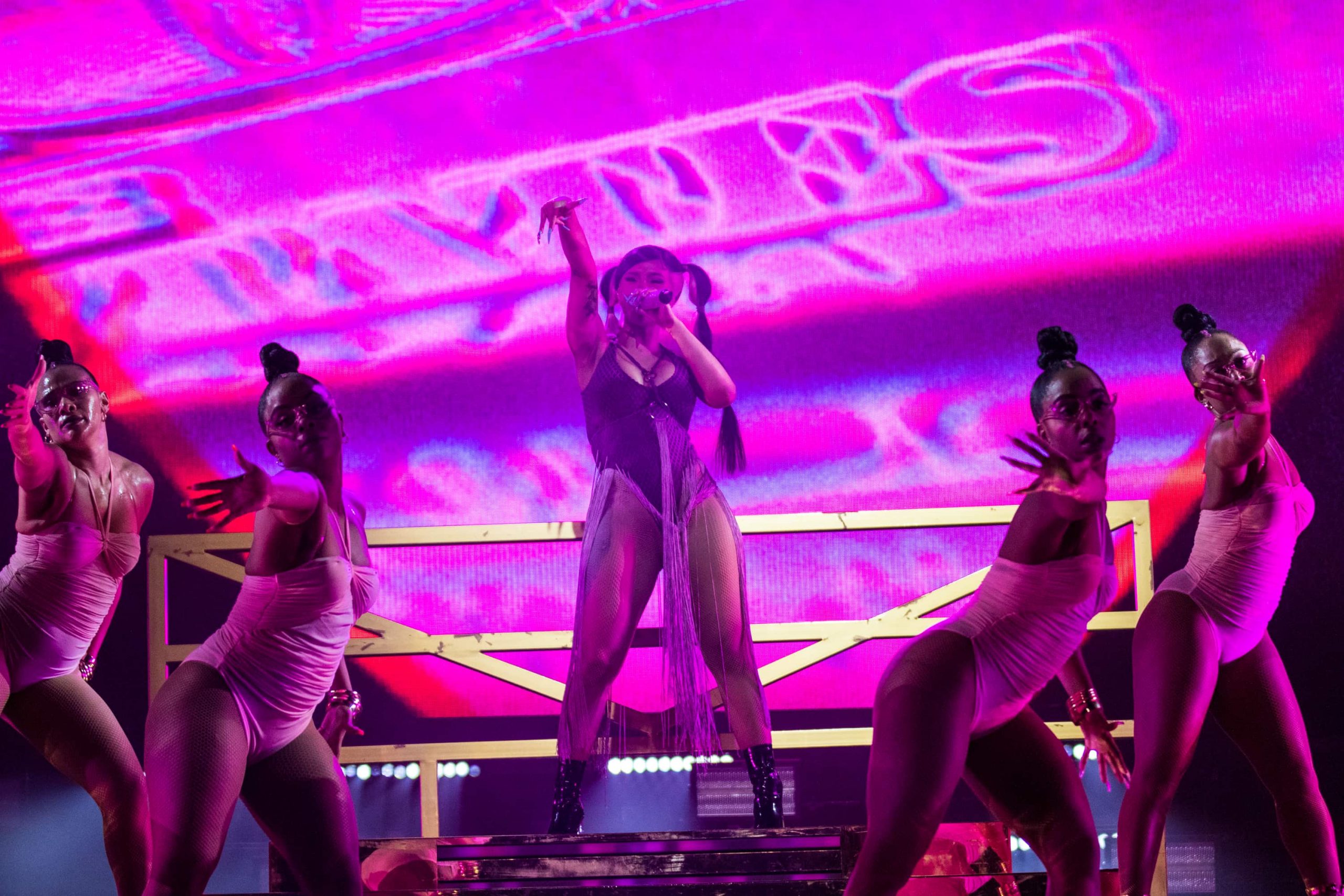 Cardi B performs during Live Nation's 
