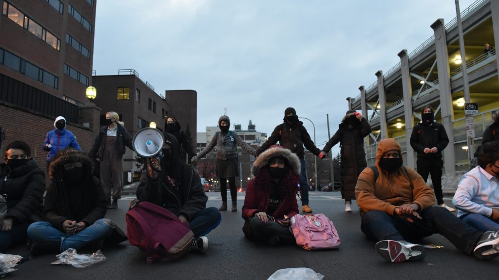 #NotAgainSU Protest at Syracuse University - Feb. 26, 2020 -