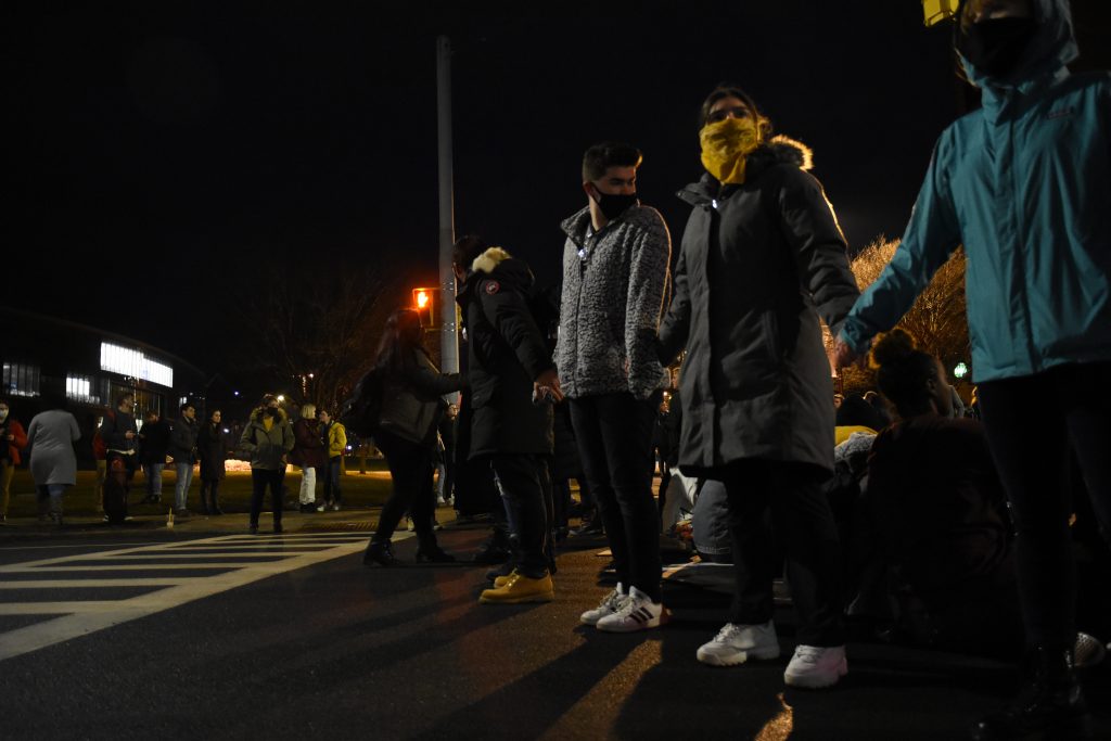 #NotAgainSU Protest at Syracuse University - Feb. 26, 2020 -