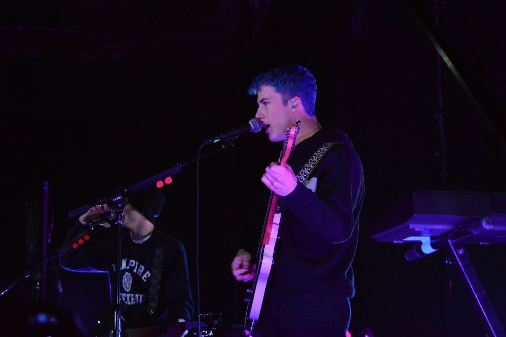 Fans cheered as Wallows took the stage Thursday at the Westcott Theater.