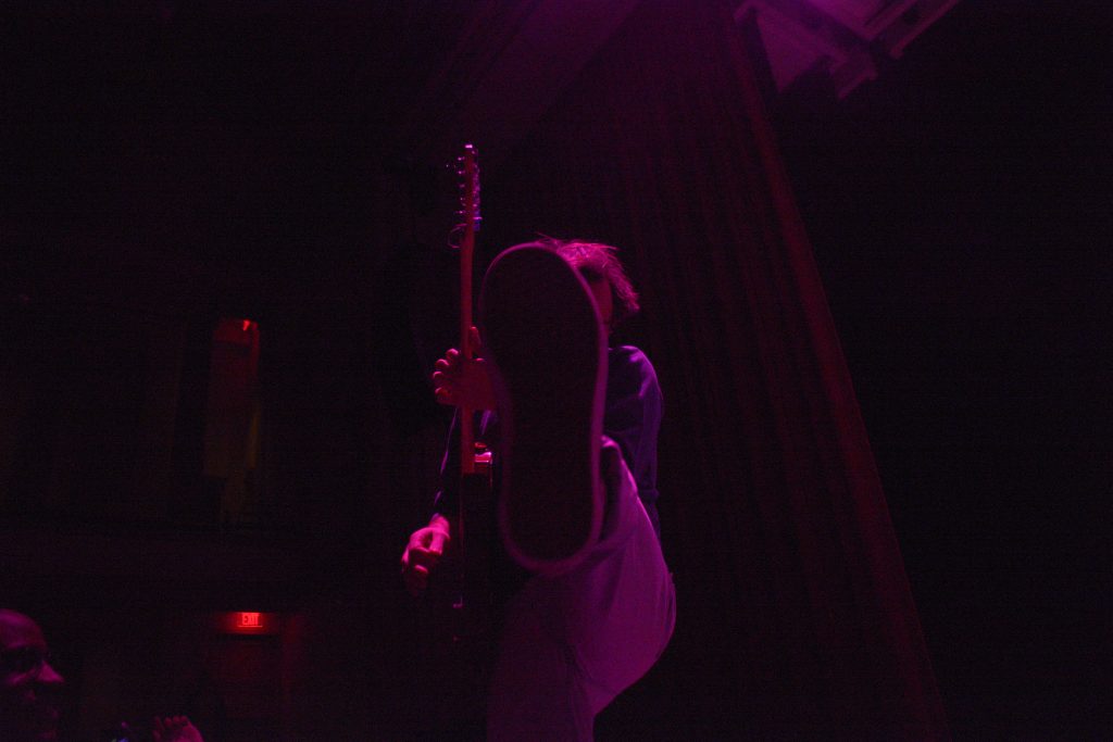 Peach Pit concert at Cornell - Foot