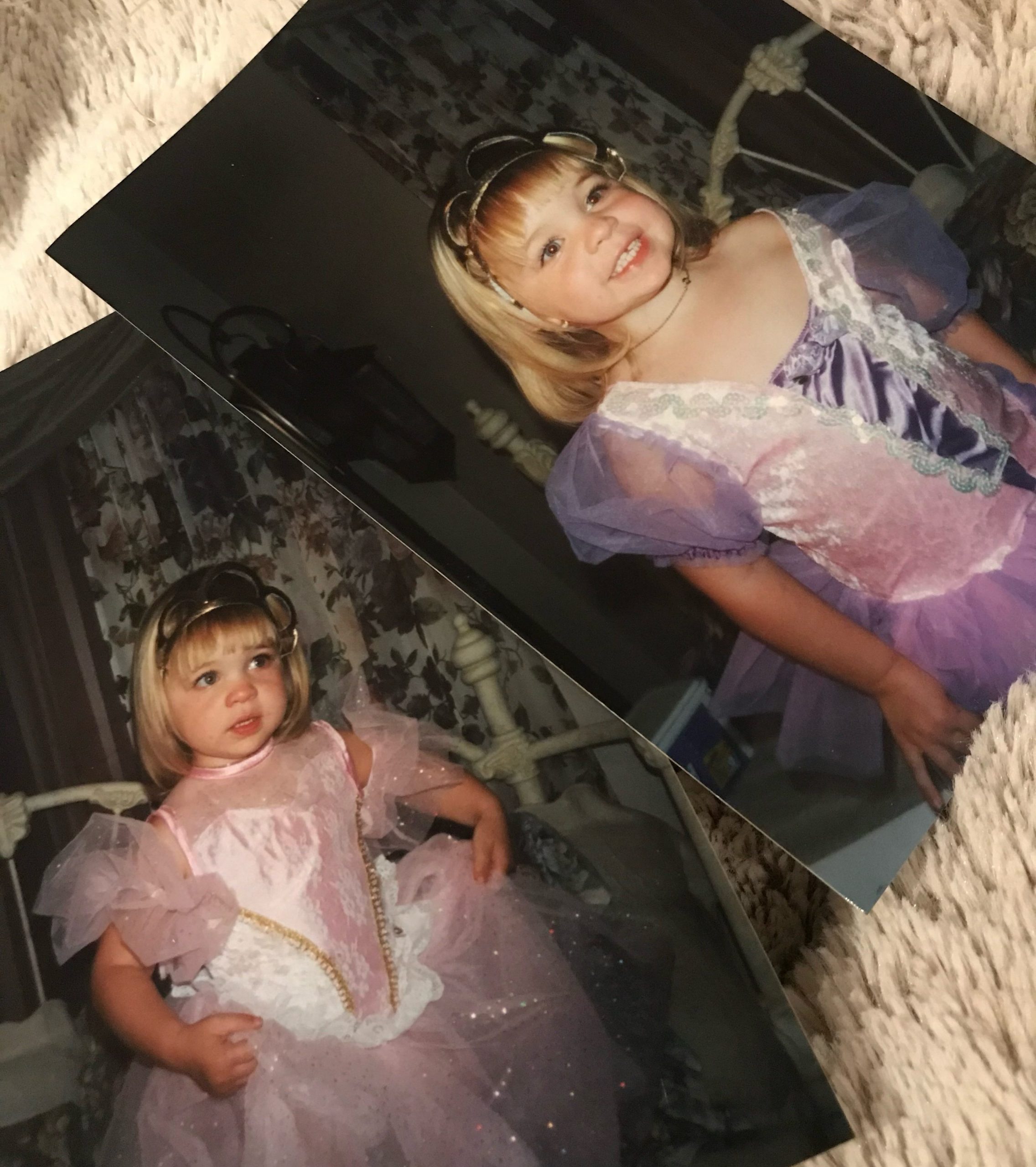 Photos of Maggie D'Amaro as a child