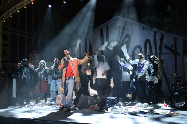 Musical Guest A$AP Rocky performs "DON'T BE DUMB/HELICOPTER" on Saturday, January 17, 2026 -