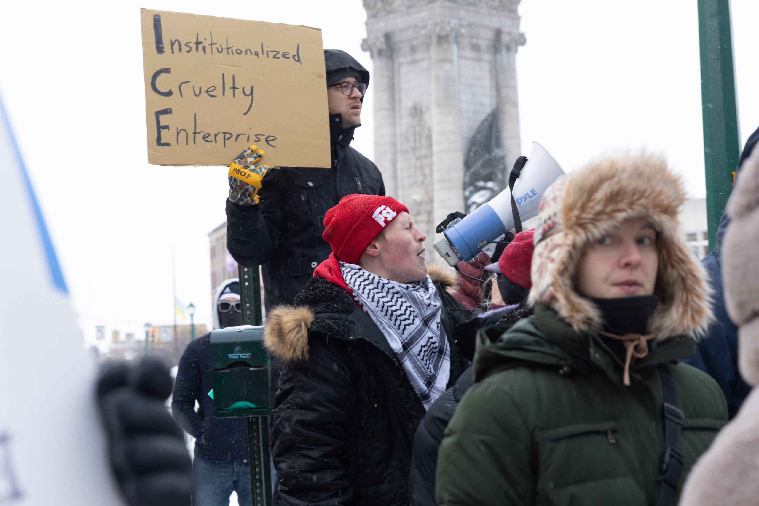 Syracuse ICE OUT protest