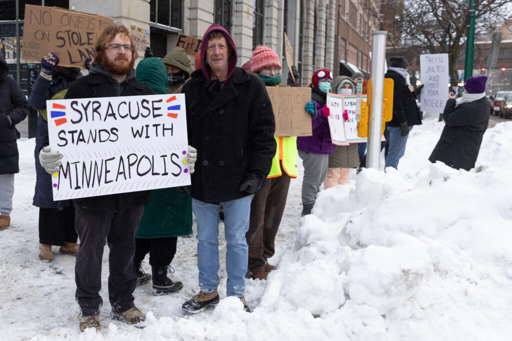 Syracuse ICE OUT protest