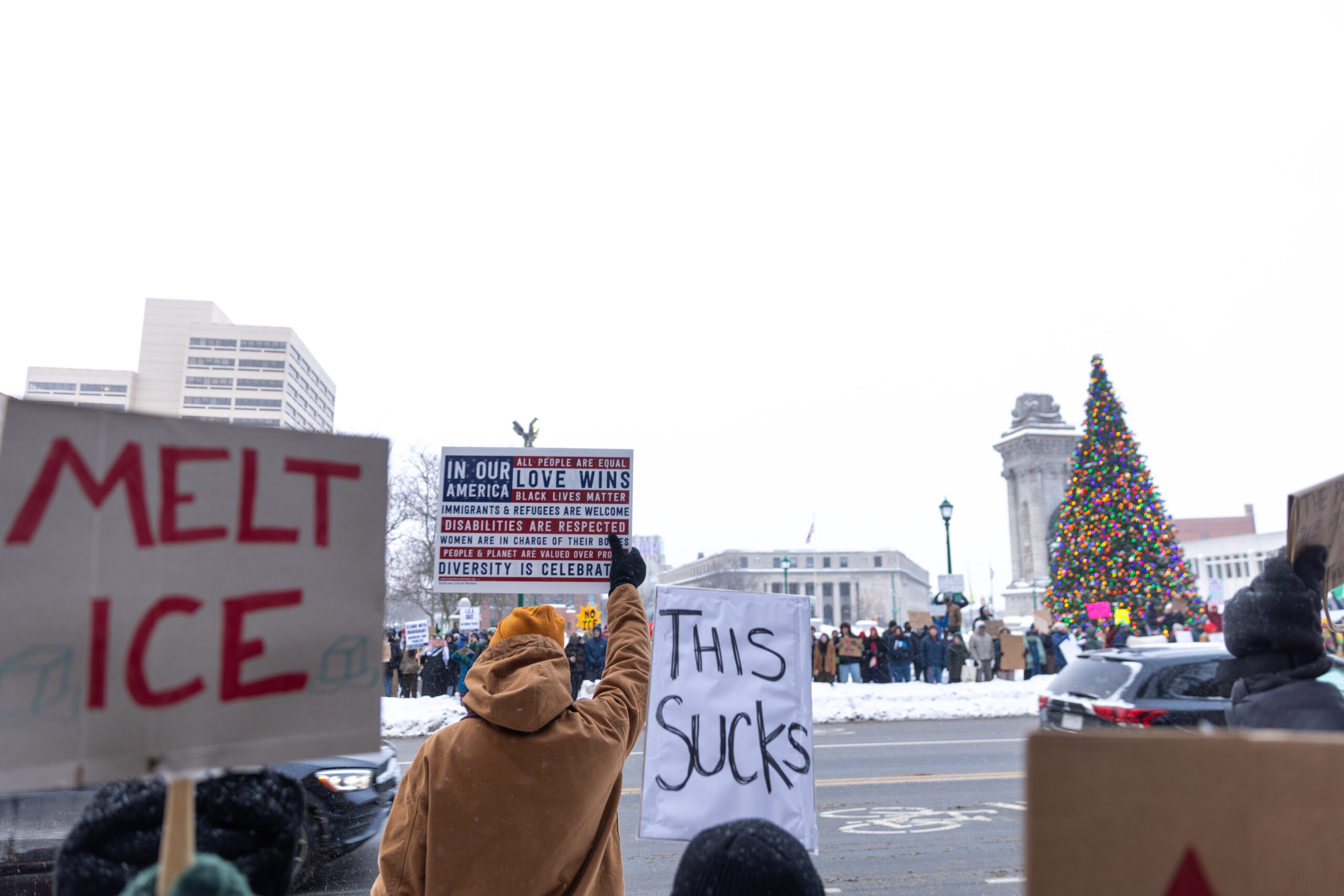 Syracuse ICE OUT protest