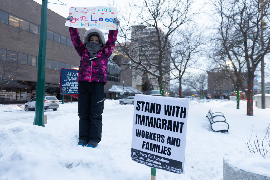 Syracuse ICE OUT protest