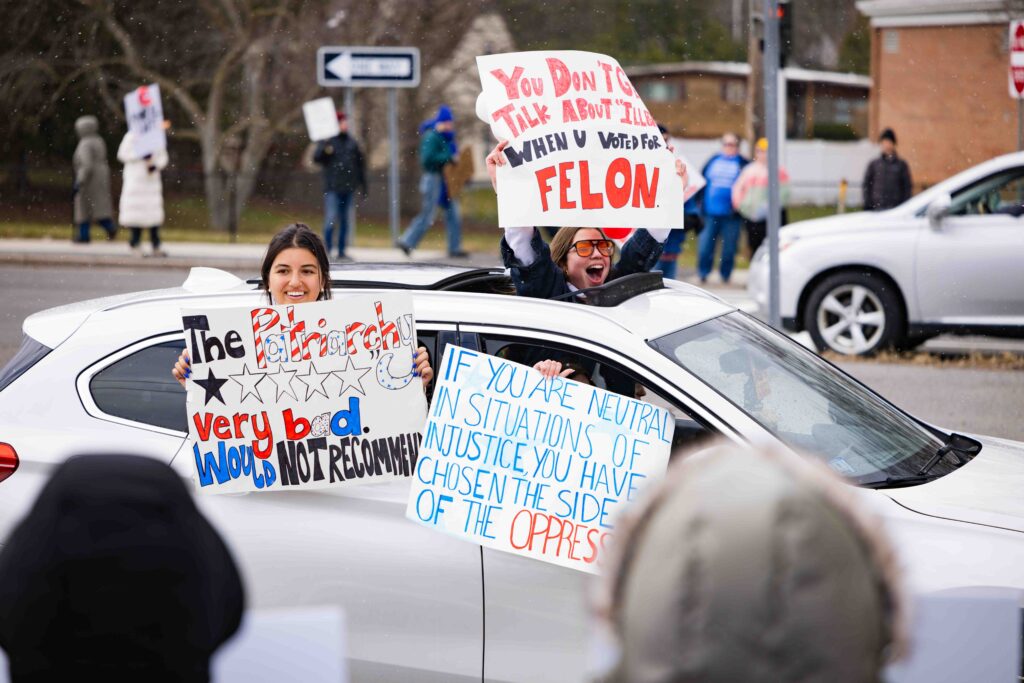 No Kings Protest Erie Blvd 2026