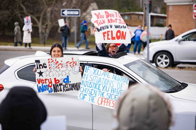 No Kings Protest Erie Blvd 2026