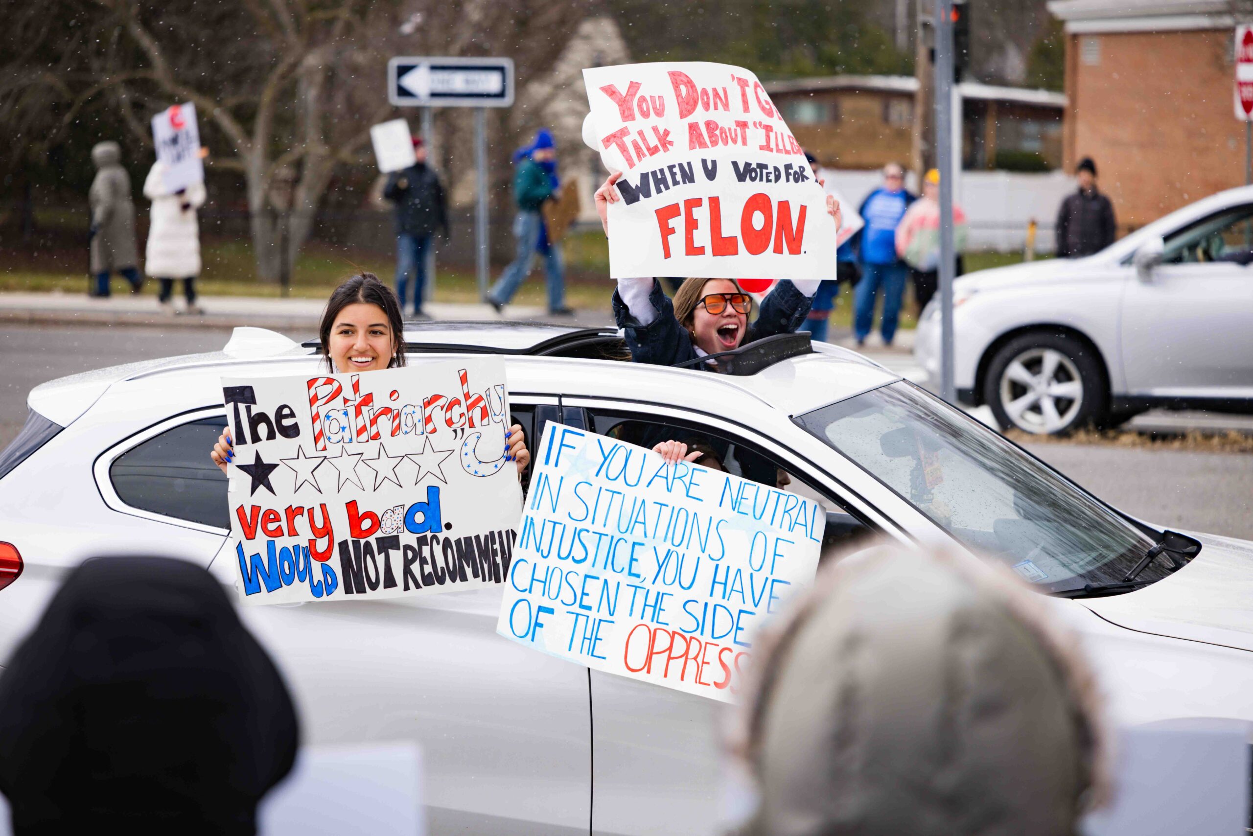 No Kings Protest Erie Blvd 2026