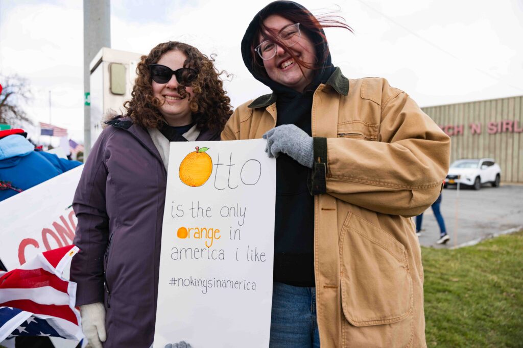 No Kings Protest Erie Blvd 2026