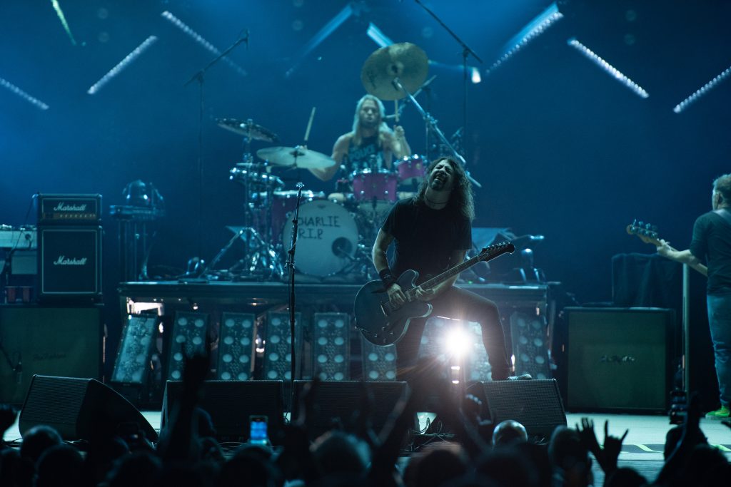 On stage, Grohl said they aren't an encore band — they just keep playing until time runs out on September 15, 2021.