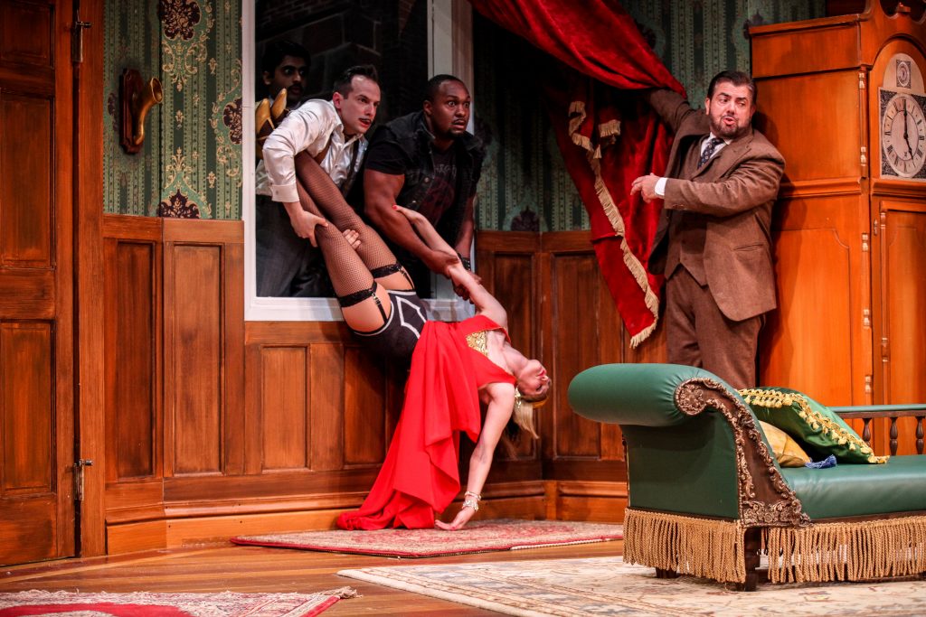 Rishan Dhamija, Seth Andrew Bridges, Shabazz Green, Angie Janas, and Jason O'Connell in