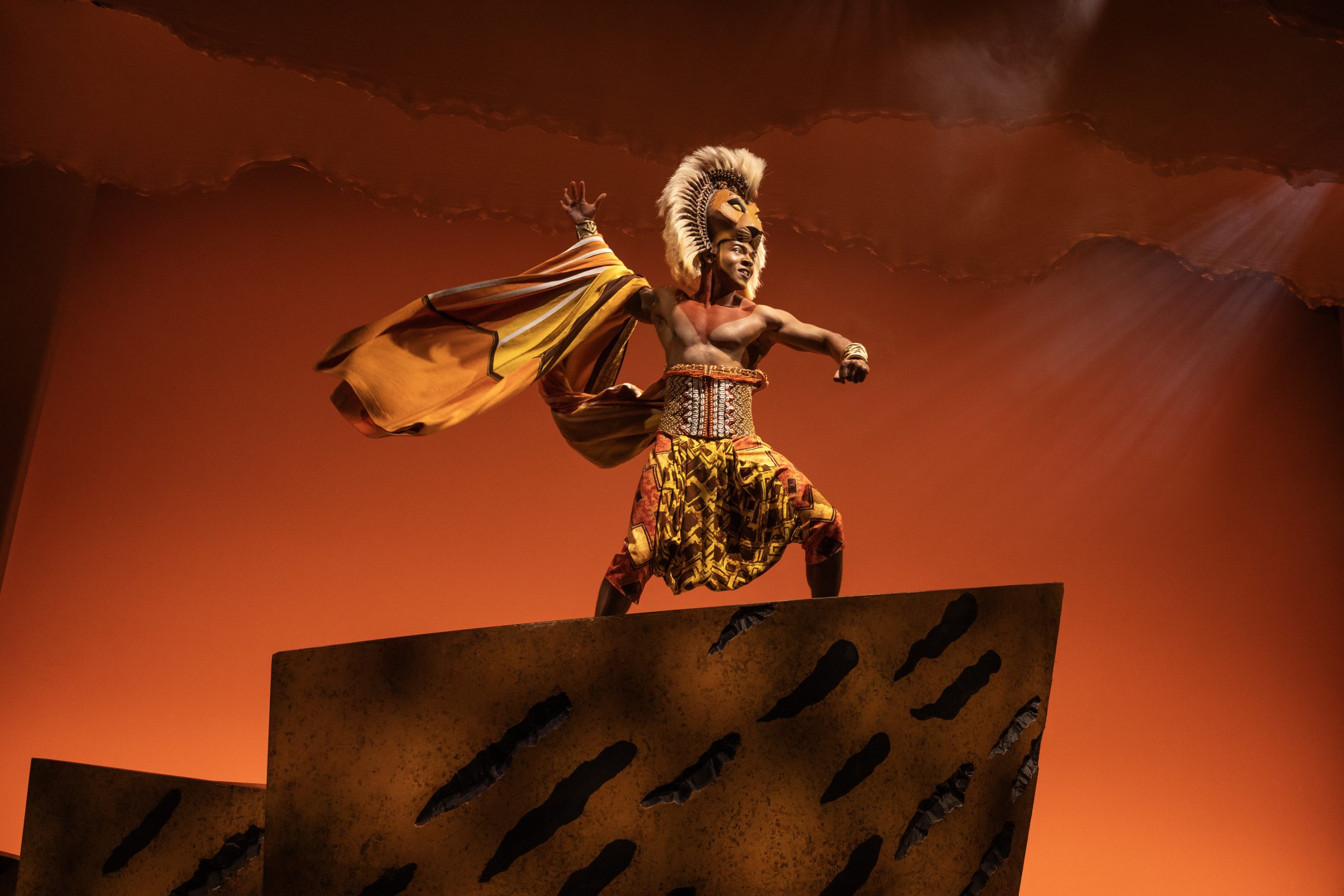 Erick D. Patrick as Simba in The Lion King
