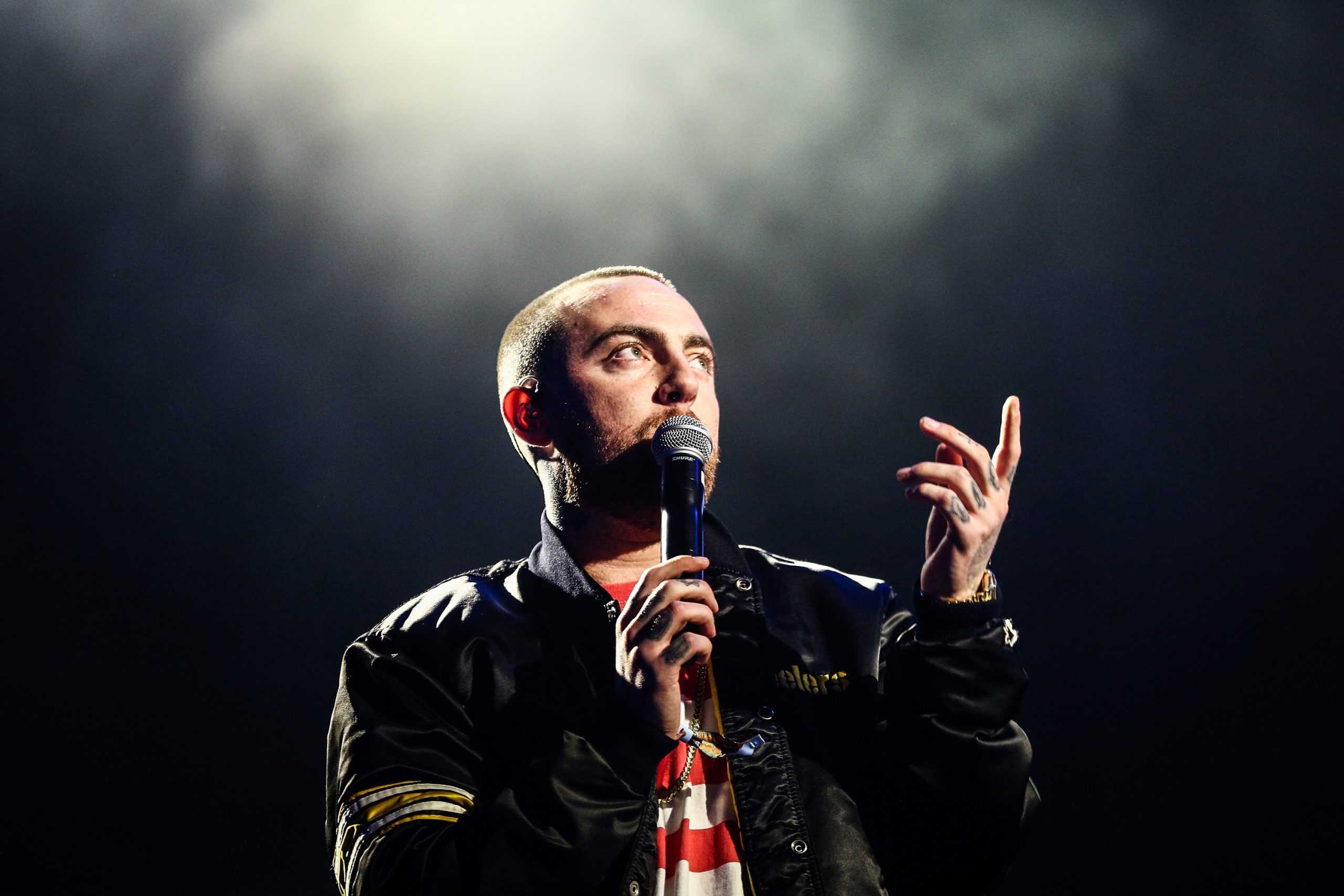 LOS ANGELES, CA - OCTOBER 28: Mac Miller performs on the Camp Stage during day 1 of Camp Flog Gnaw Carnival 2017 at Exposition Park on October 28, 2017 in Los Angeles, California. (Photo by Rich Fury/Getty Images)