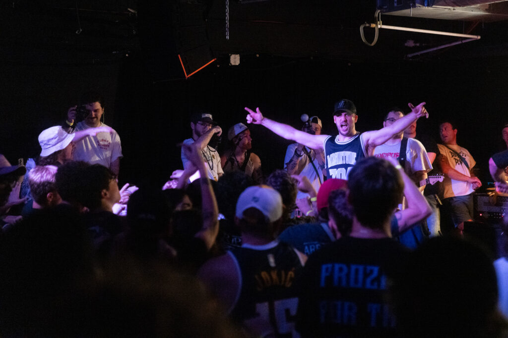 Magnitude performs during the Warped Tour and Beyond tour Wednesday, June 11, 2025 at The Song & Dance in Syracuse, N.Y. Photo by Kayla Breen.