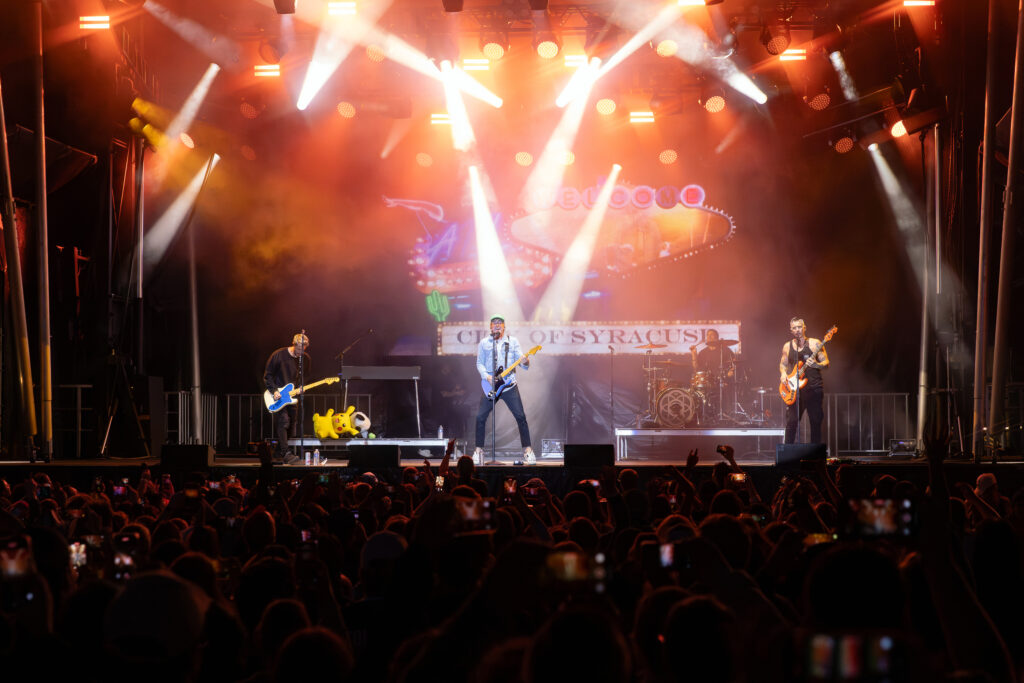 All Time Low ends their performance with