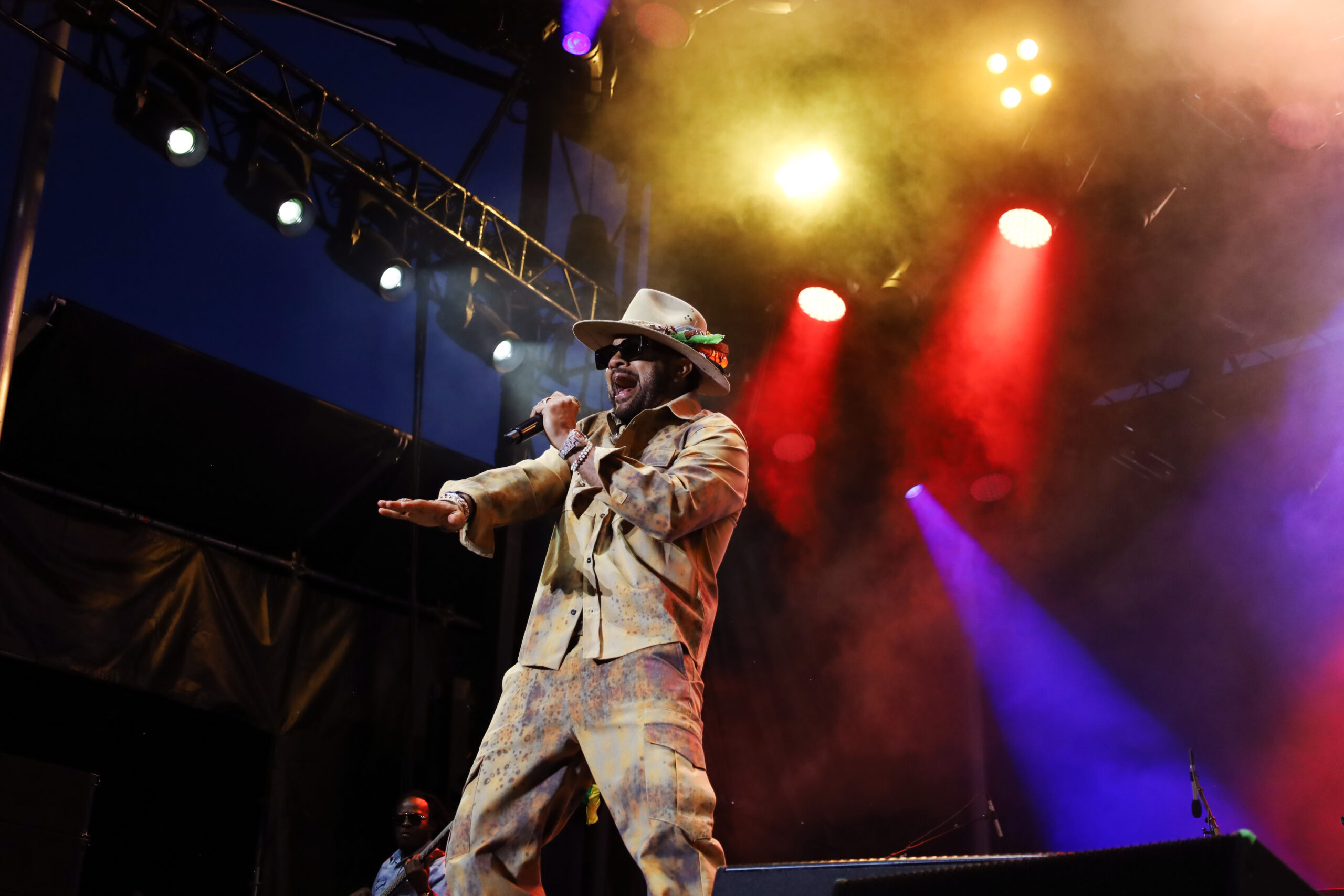 Shaggy performs at the Suburban Park stage at the 2025 New York State Fair on Sunday, August 31, 2025.