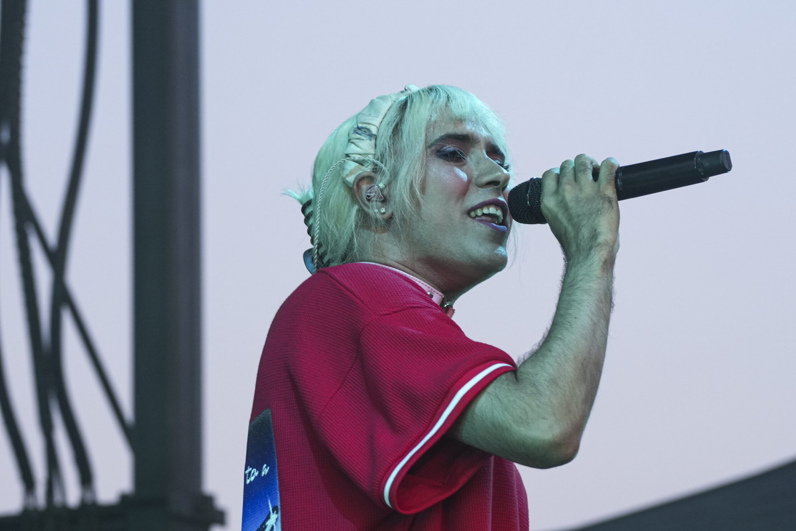 Ela Melo, the lead singer of the band Rainbow Kitten Surprise (RKS), is part of the Beak and Skiff Summer Concert Series on July 27, 2025, in Lafayette, NY.