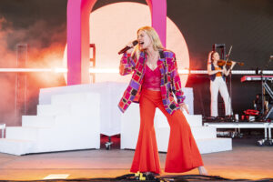 Ashe performs during 2022 Bonnaroo Music & Arts Festival on June 18, 2022 in Manchester, Tennessee.