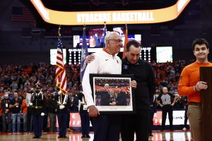 Coach K and Jim Boeheim