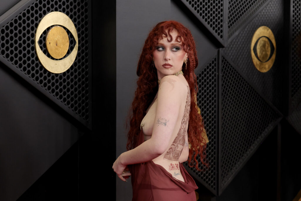 Chappell Roan attends the 68th GRAMMY Awards at Crypto.com Arena on February 01, 2026 in Los Angeles, California.