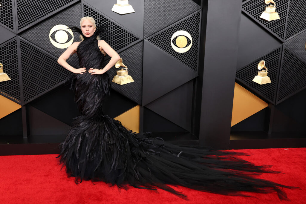 Lady Gaga attends the 68th GRAMMY Awards at Crypto.com Arena on February 01, 2026 in Los Angeles, California.