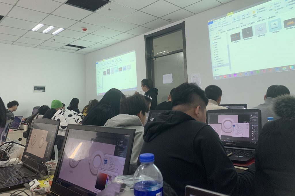 Rebecca Jin enrolled in a graphic design course that met from 8 a.m.-5 p.m daily to enrich her gap year.