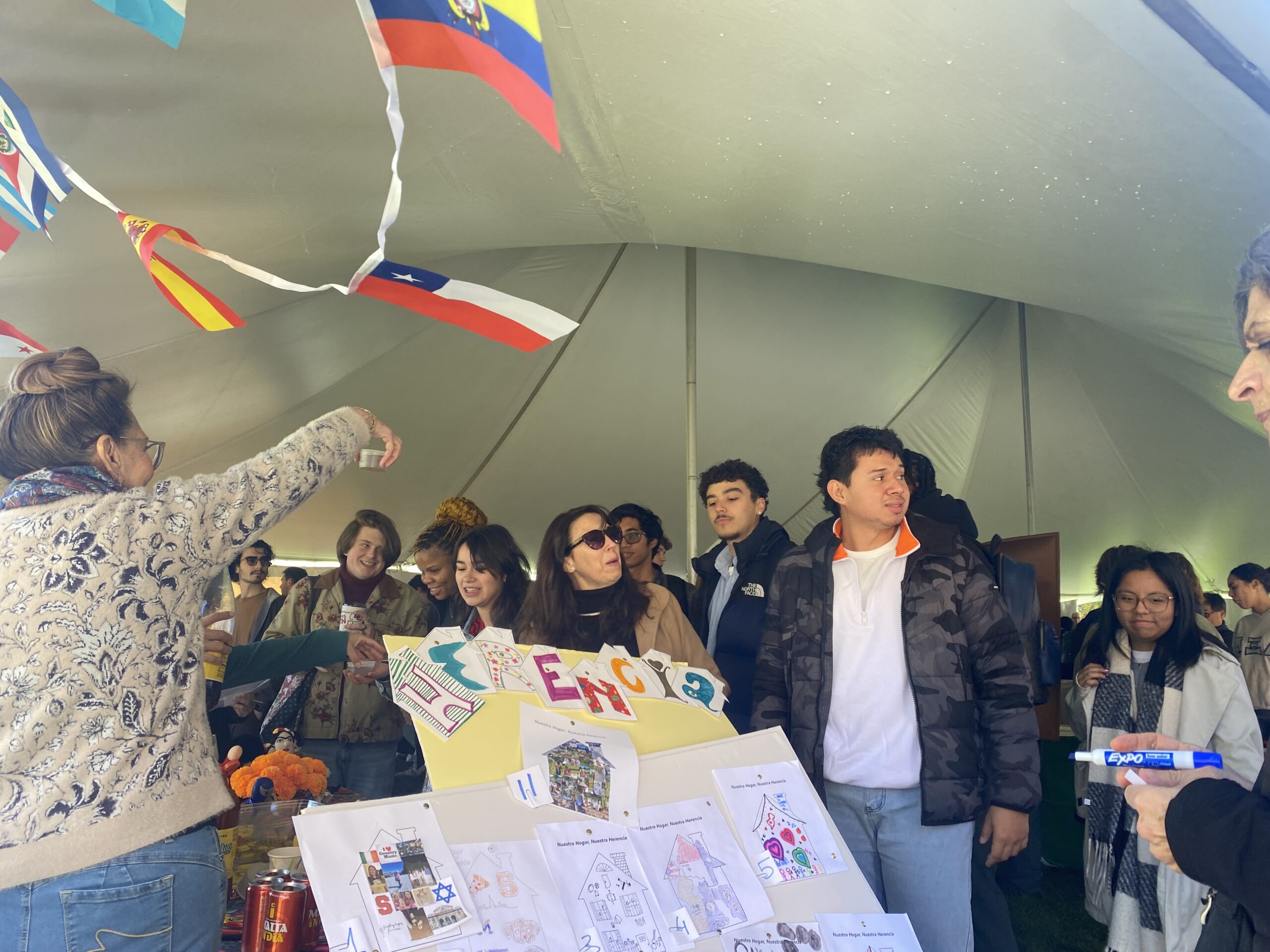 Hundreds gathered for the 16th annual "Cultures on the Quad" event.