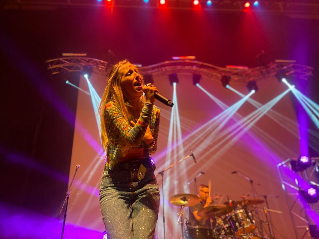 Maude Latour brought energy and personability to her Bandersnatch performance. (Photo by Cali Delisle)