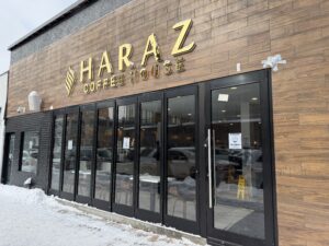 The exterior of Haraz