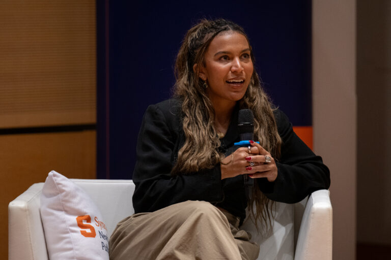 Colette Lathan at Newhouse