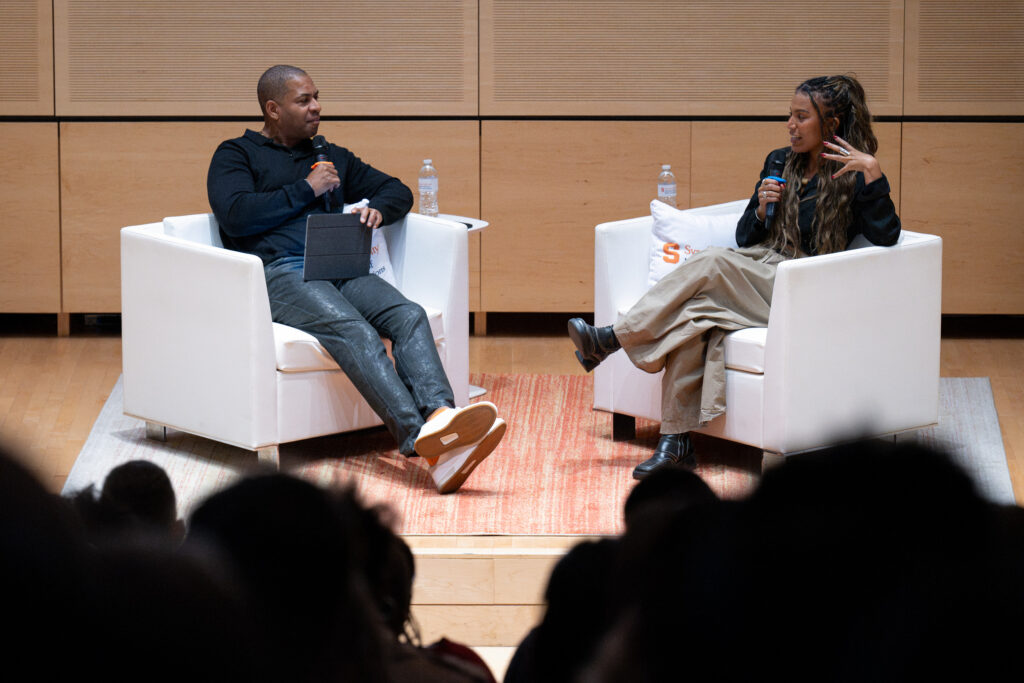 Colette Lathan at Newhouse