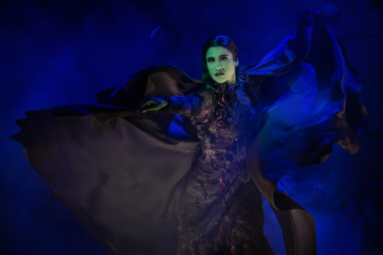 Jessie Davidson as Elphaba in the National Tour of WICKED, photo by Joan Marcus