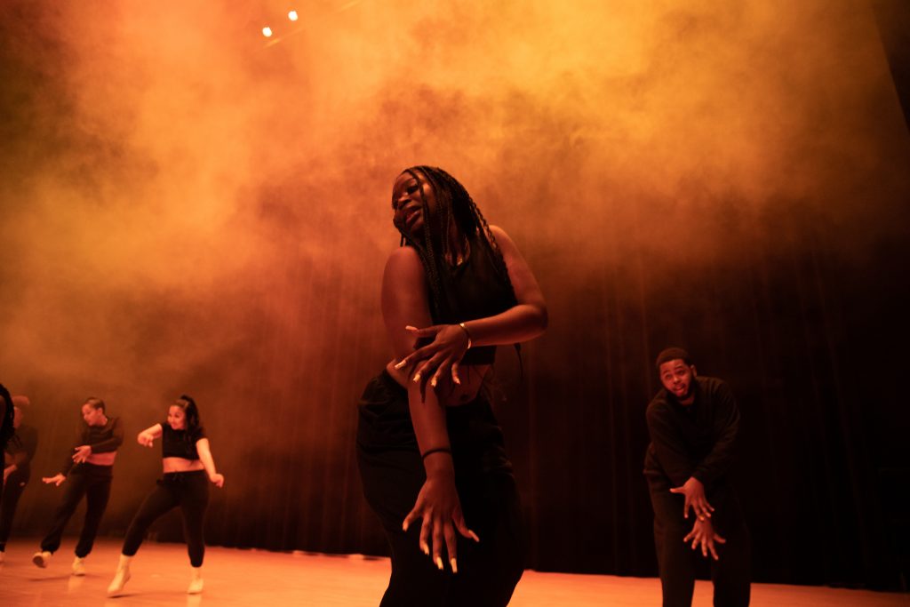 Dance Troupe for the African Student Union's Met Gala-themed fashion show, Rip the Runway, on Sunday, Oct. 24, 2021