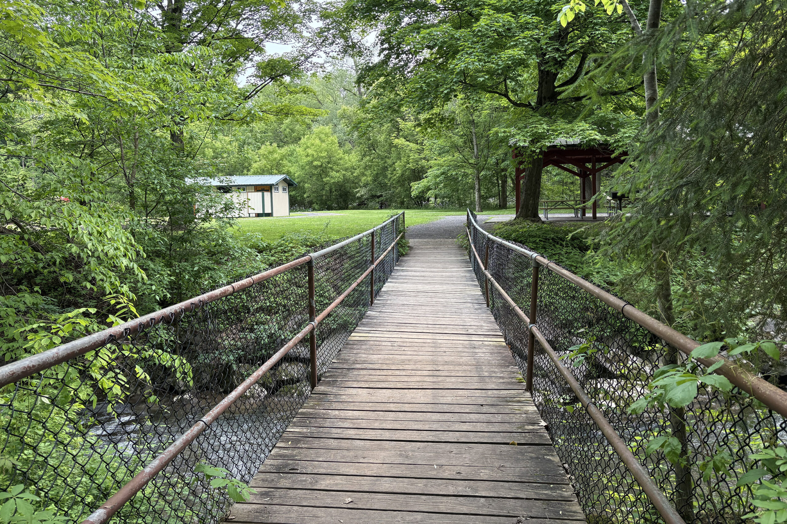 Syracuse Summer Guide '25: Clark Reservation State Park bridge