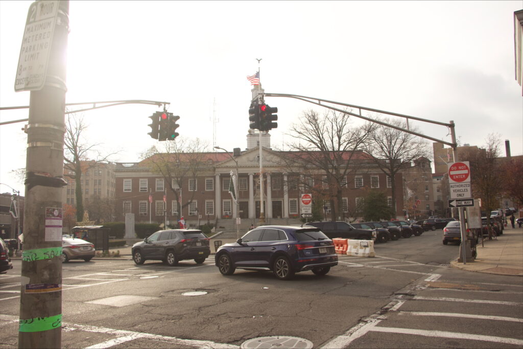 Mount Vernon City Hall in Mount Vernon, Westchester County, in late 2025.