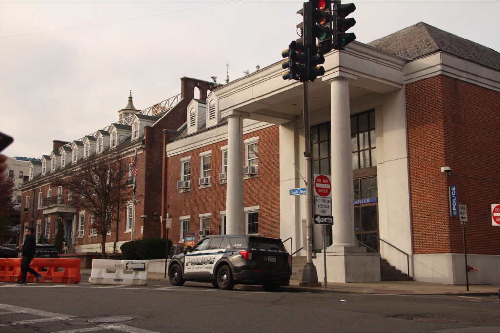 The Mount Vernon Police Department headquarters in fall 2025.