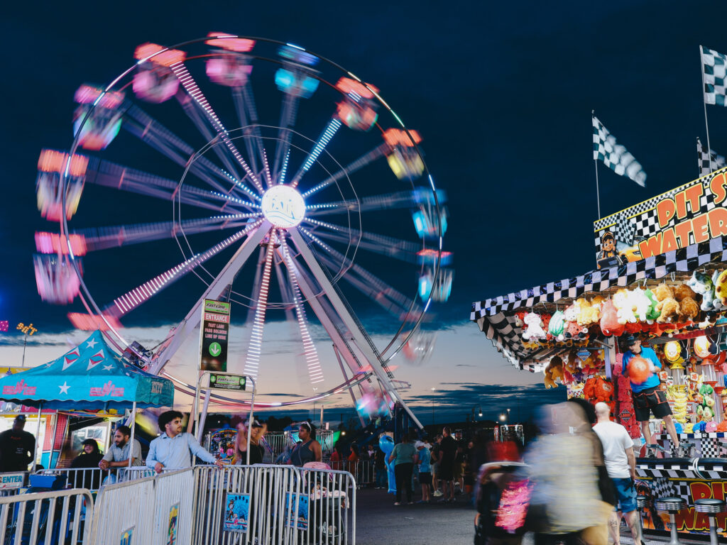 Ferris Wheel scene at the 2026 New York State Fair on Friday, September 4, 2026.