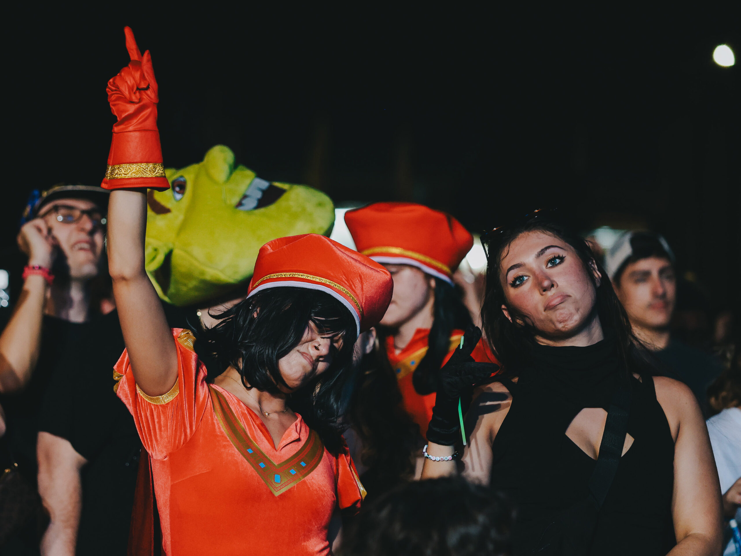 Crowd at the Shrek Rave on the Chevy Court stage at the 2026 New York State Fair on Friday, September 4, 2026.