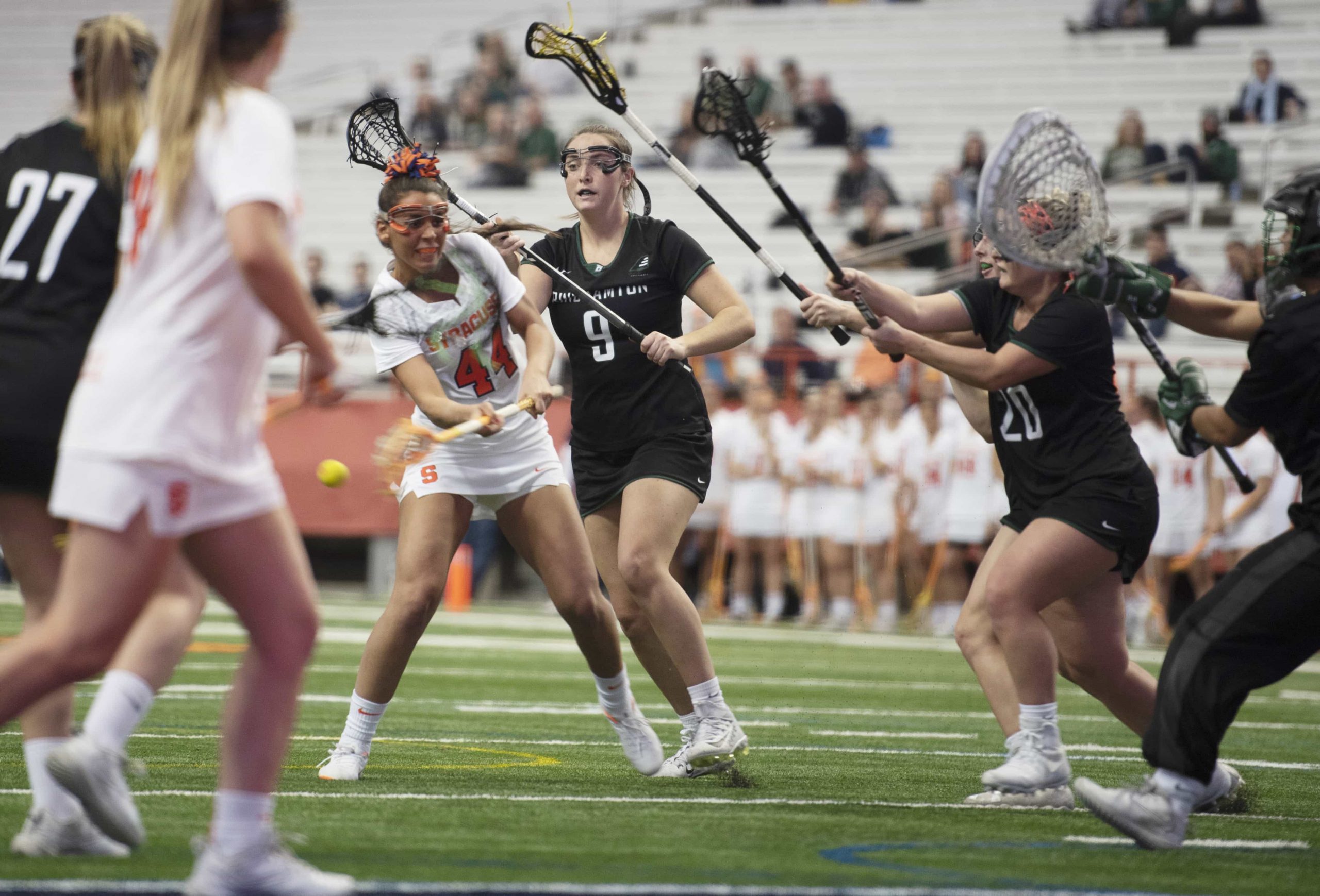 SU beats Binghamton 15-5