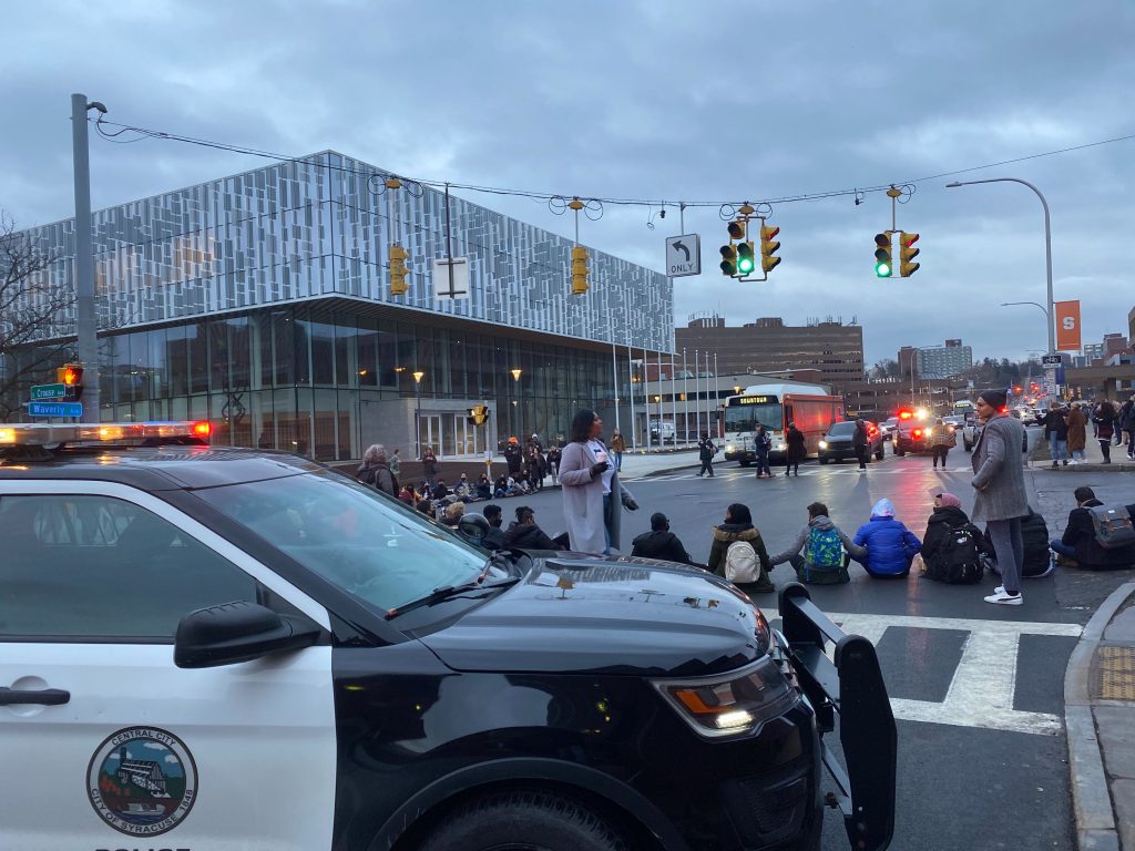 #NotAgainSU Protest at Syracuse University - Feb. 26, 2020 -