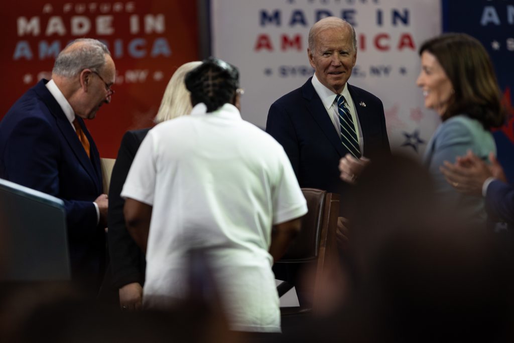 Joe Biden Speaks at Onondaga Community College