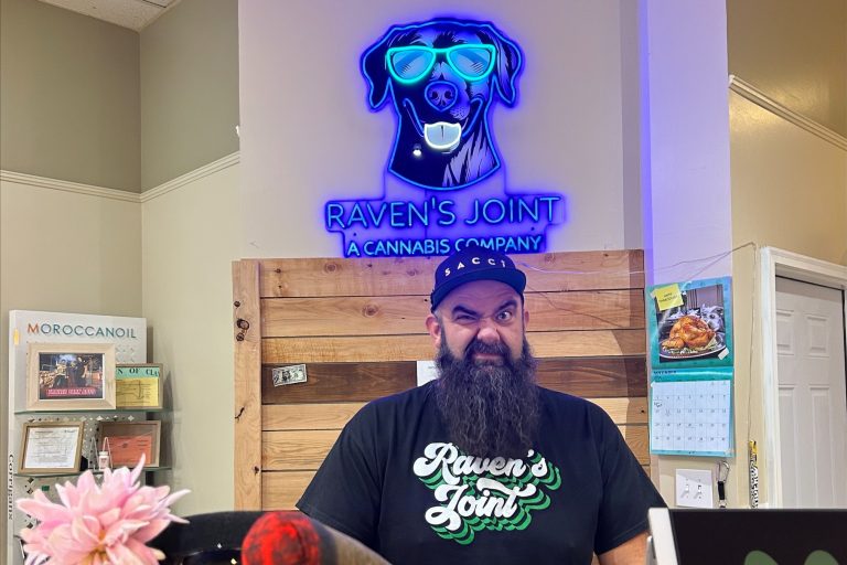 Bodyslams for Bud - Ben Duerr on a workday at the Raven’s Joint.