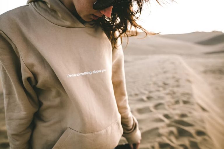 Self Help Clothing: Sweatshirt with "I Know Something About You"