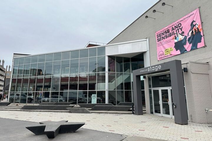 The Syracuse Stage just off campus at Syracuse University