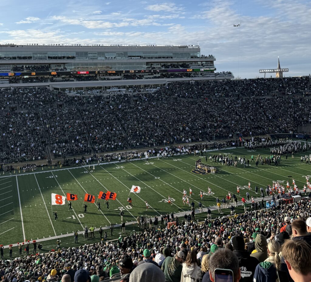 Notre Dame vs. Syracuse 22.11.25