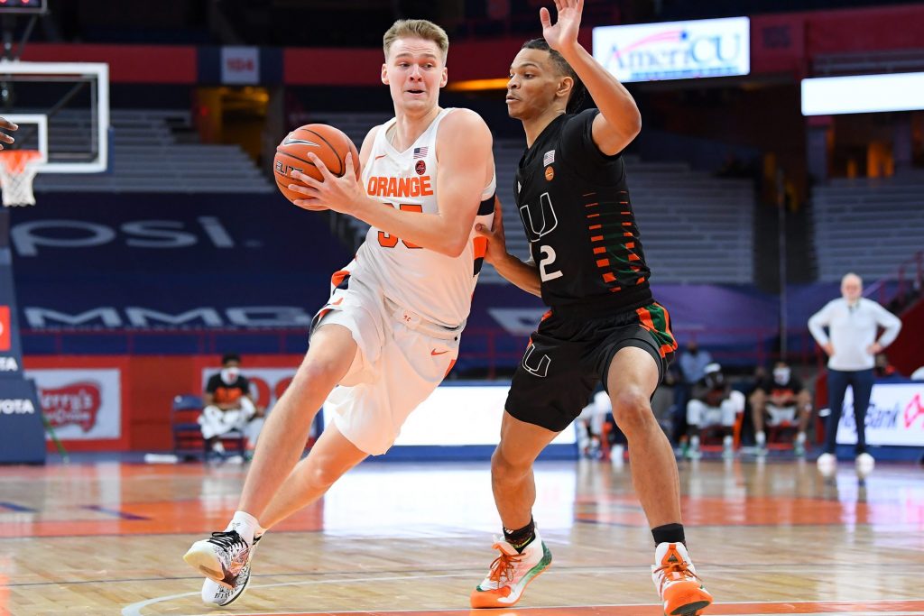 NCAA Basketball: Miami-Florida at Syracuse
