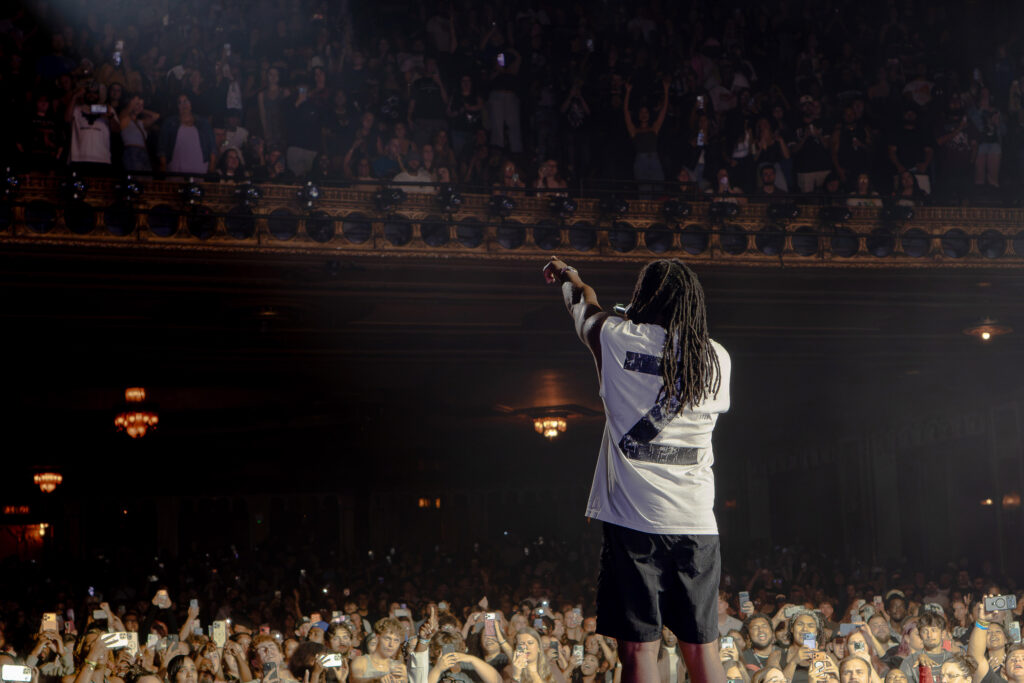 Energy remains high as the concert reaches its peak with Fetty Wap performing the hit song 
